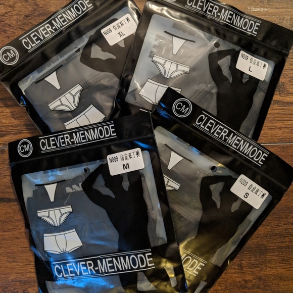 Faux Leather Jock - Black - Picture 8 of 9